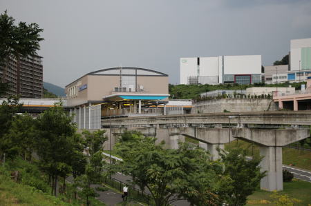 延伸時は途中駅となるモノレール彩都西駅