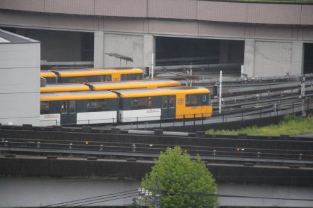 アストラムライン 長楽寺駅車両基地