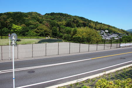 確保されたモノレール延伸用用地