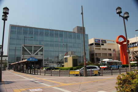 大阪モノレール構想ルート末端に位置する南海堺駅