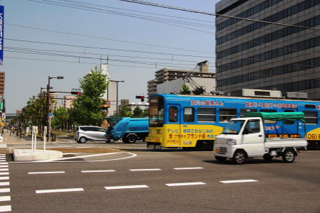 阪堺電気軌道との交点