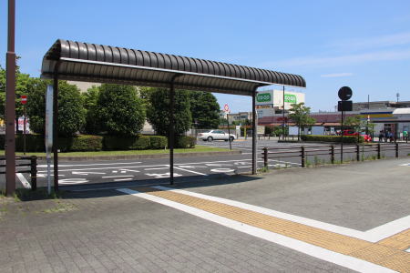 多摩モノレール上北台駅駅前広場