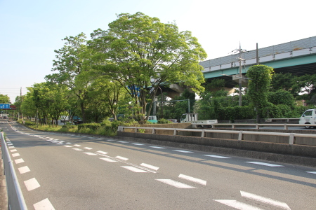 寝屋川より大阪モノレール鴻池新田駅予定位置を見る