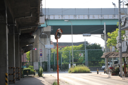 JR学研都市線鴻池新田駅より大阪モノレール延伸ルートを目指す