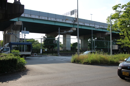 大阪モノレール延伸新設駅鴻池新田駅設置予定位置