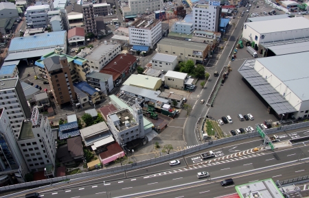 大阪高速鉄道 延伸ルート荒本駅南側高速道路