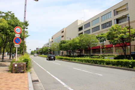 モノレール延伸時荒本駅が設置されると予想される箇所