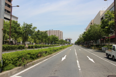 大阪モノレール荒本駅建設予定位置