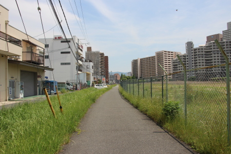 東大阪市道路は府道2号まで伸びる