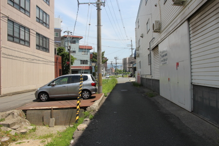 東大阪市道路は向上地帯を行く