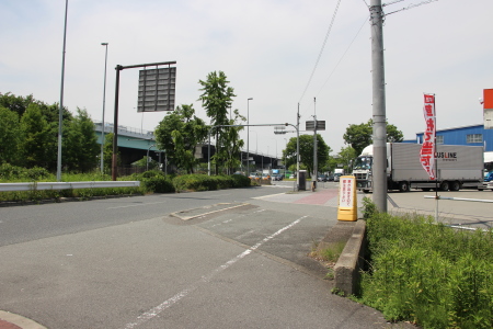 府道2号と中央環状線