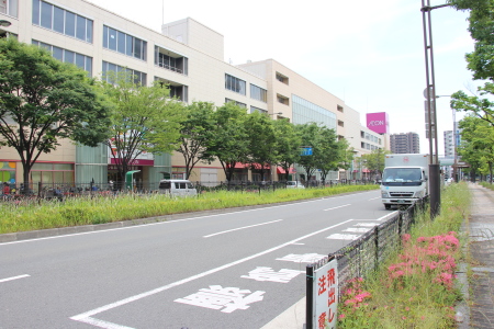 大阪モノレール荒本駅下部想定位置全体写真