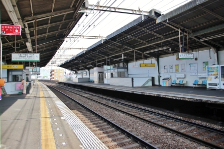 久宝寺口駅八尾方面全体写真