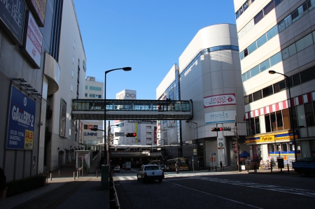 多摩モノレール町田駅前の現在の様子