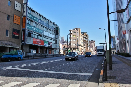 多摩モノレール町田延伸ルート付近における3411号