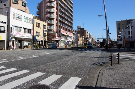 浄運寺前交差点外観写真