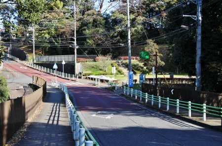 芹ヶ谷公園入り口