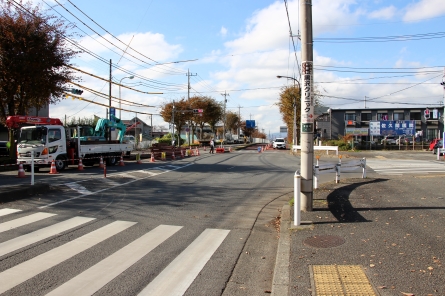 多摩モノレール延伸ルート町田3・4・20号線と3・3・36号線との交点