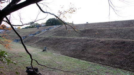 小山田桜台車両基地用地と噂される空き地の下部
