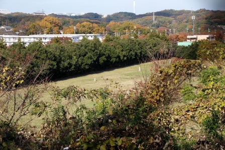 モノレール車庫用地と噂される広い空き地