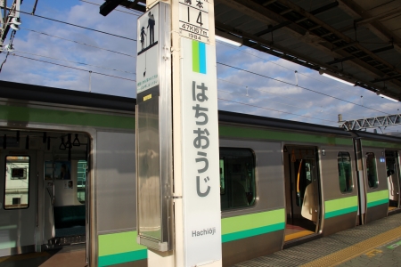 八王子駅横浜線ホーム