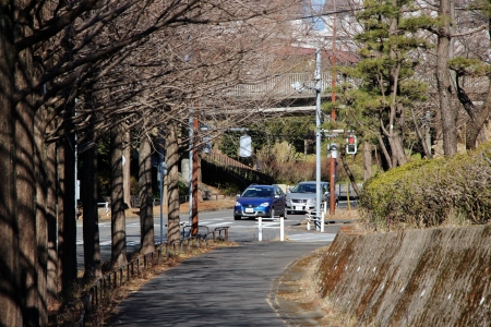 多摩モノレール八王子ルート想定道路