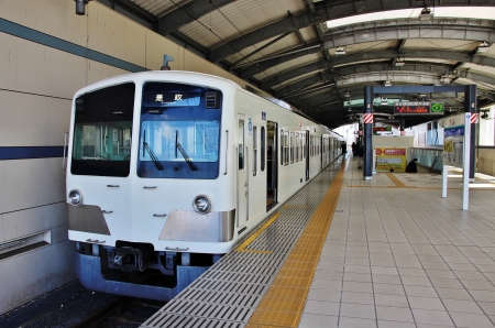 西武多摩川線是政駅