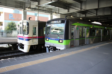 南大沢駅の様子