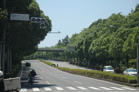 都道156号線 都市計画道路3・3・24号の様子