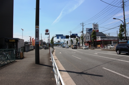 多摩モノレールの延伸ルート新青梅街道