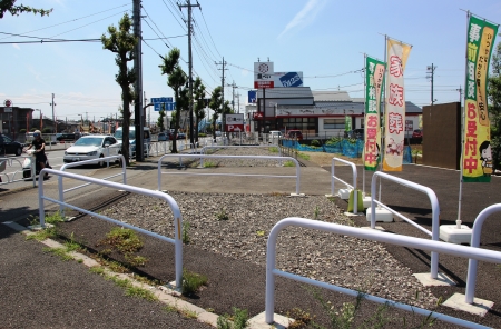 新青梅街道整備事業のために取得された用地