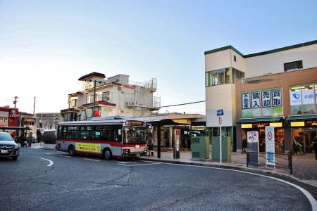 向ヶ丘遊園駅前広場の様子
