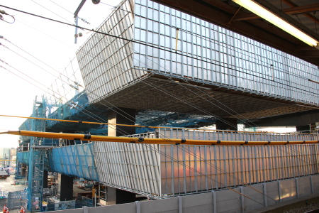 京急本線金沢八景駅より延伸区間を見る