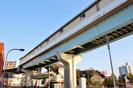 金沢シーサイドライン金沢八景駅暫定駅