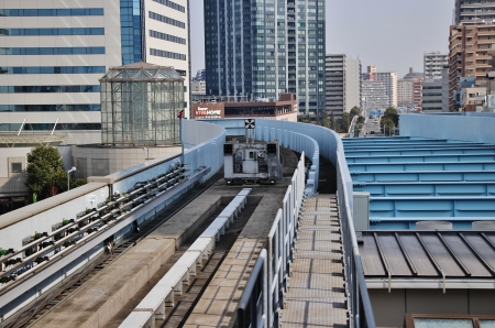 ゆりかもめ豊洲駅軌道末端