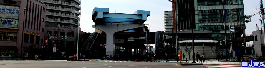 ゆりかもめ豊洲駅軌道末端部2017年3月