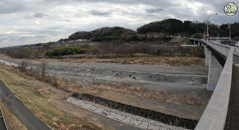 多摩モノレール羽村秋川延伸ルート上の羽村大橋