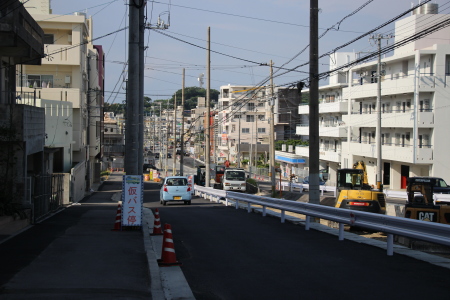 経塚方面を臨む